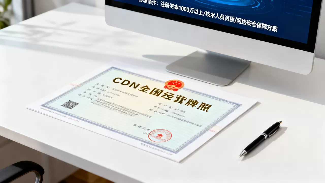 什么是CDN全国经营牌照？办理cdn牌照需要满足哪些条件