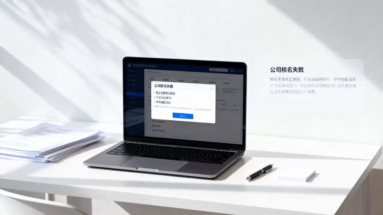 公司注册核对名失败怎么办?公司起名技巧与注意事项 公司注册核对名失败怎么办?公司起名技巧与注意事项
