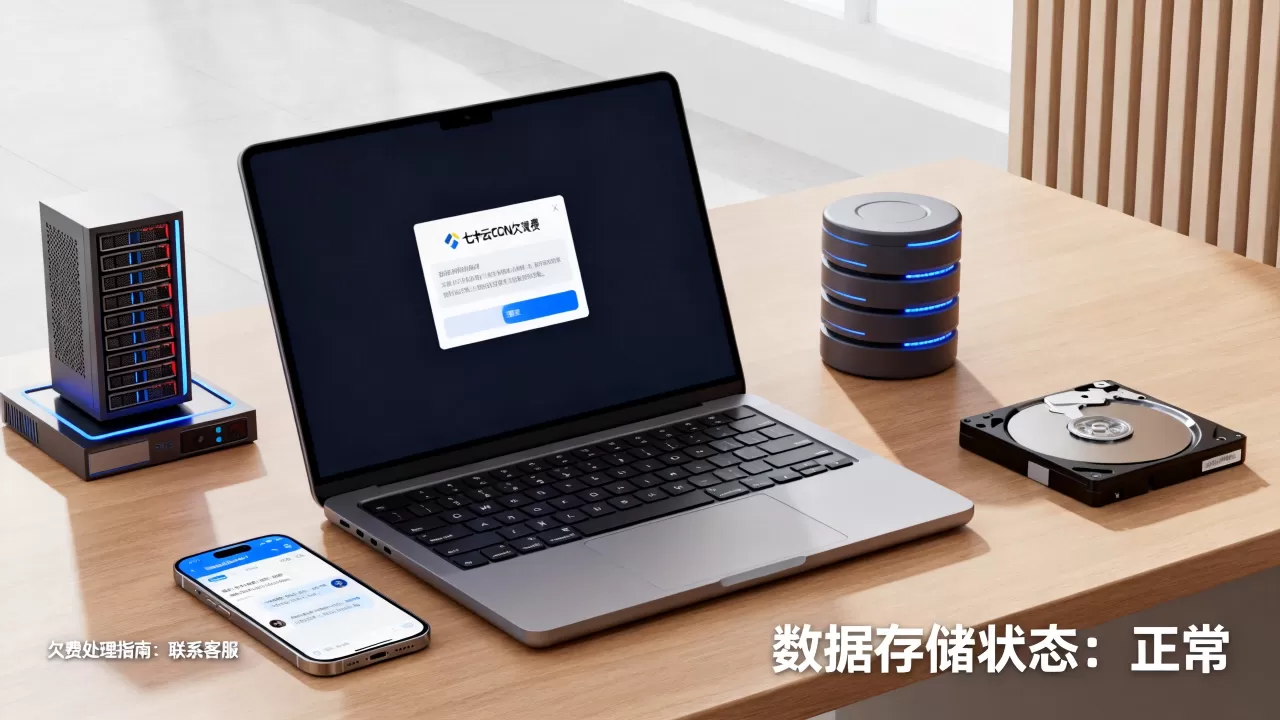 七牛cdn欠费了怎么办？七牛云cdn欠费后数据会删除吗