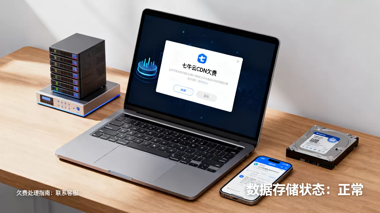 七牛cdn欠费了怎么办？七牛云cdn欠费后数据会删除吗
