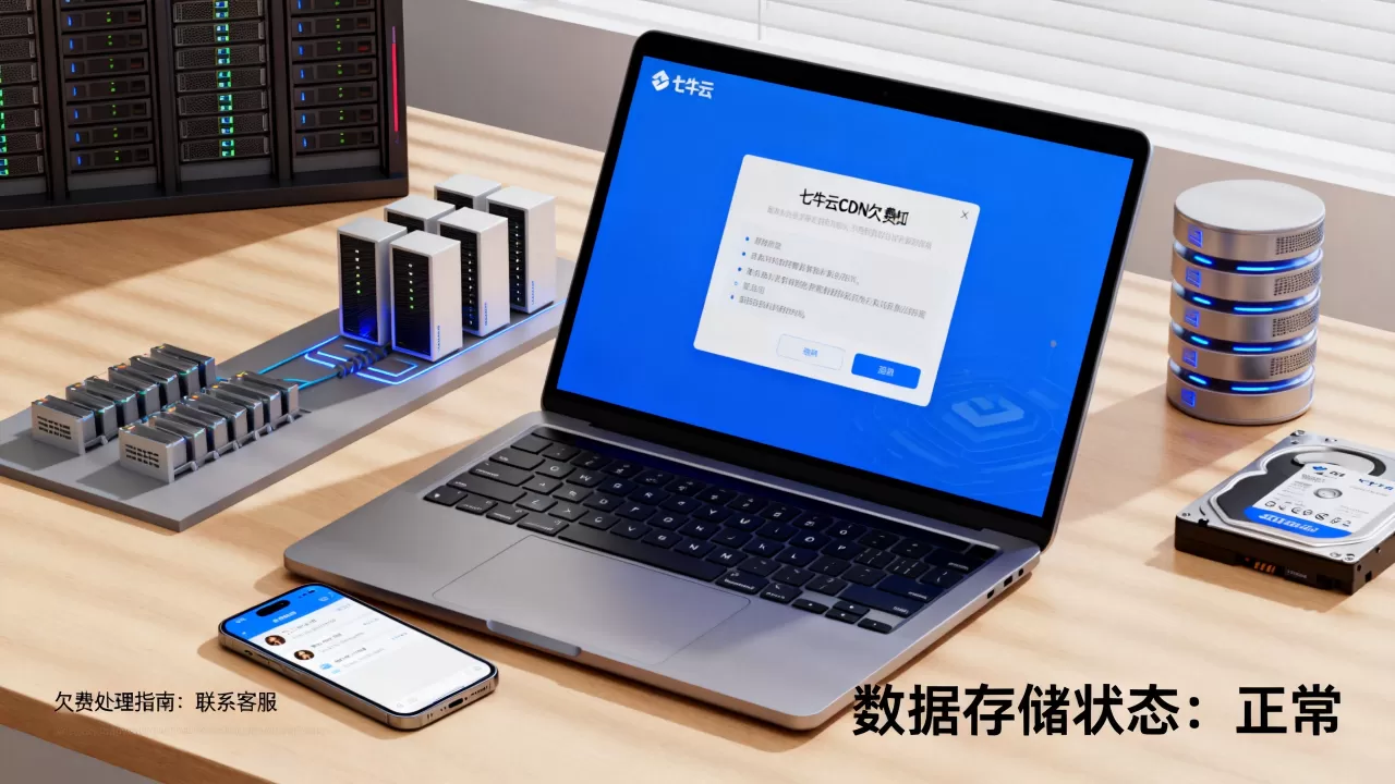 七牛cdn欠费了怎么办？七牛云cdn欠费后数据会删除吗