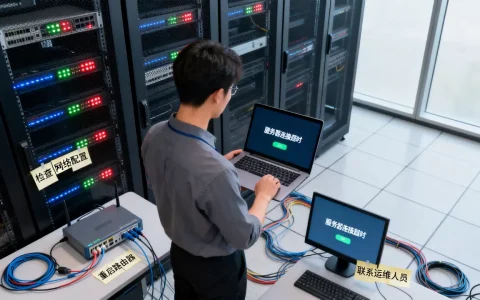 公司服务器连不上怎么办？服务器连接不上的常见原因