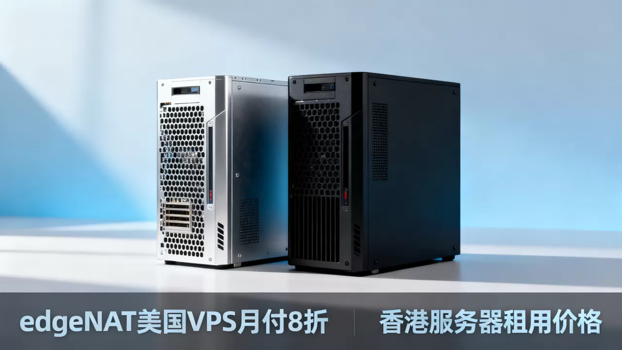 edgeNAT美国VPS月付8折是真的吗？香港服务器租用价格多少