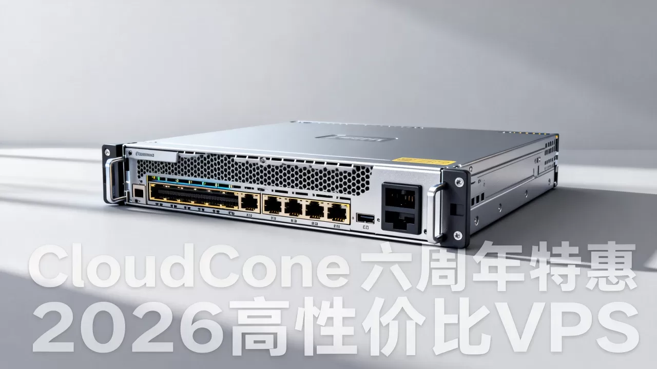 CloudCone六周年活动真的便宜吗?2026年高性价比美国VPS推荐 CloudCone六周年活动真的便宜吗?2026年高性价比美国VPS推荐