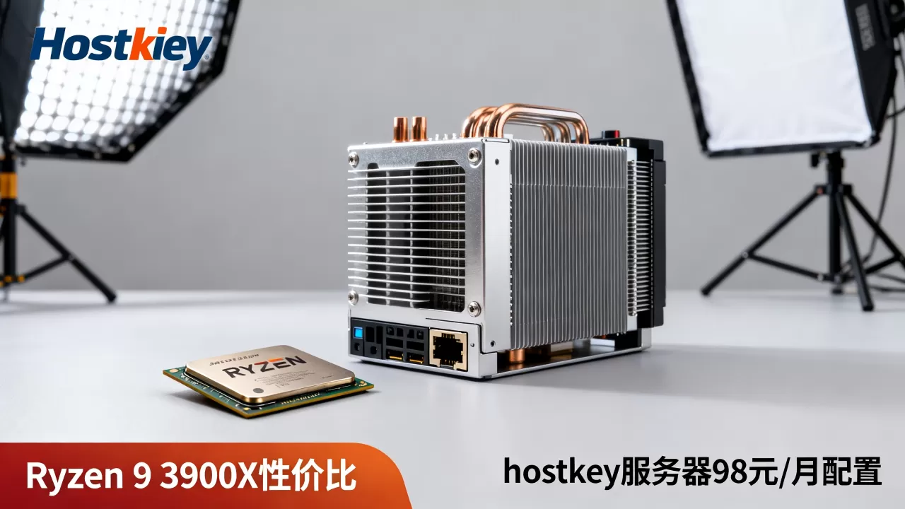 Hostkey服务器98元/月配置如何?Ryzen 9 3900X性价比高吗 Hostkey服务器98元/月配置如何?Ryzen 9 3900X性价比高吗