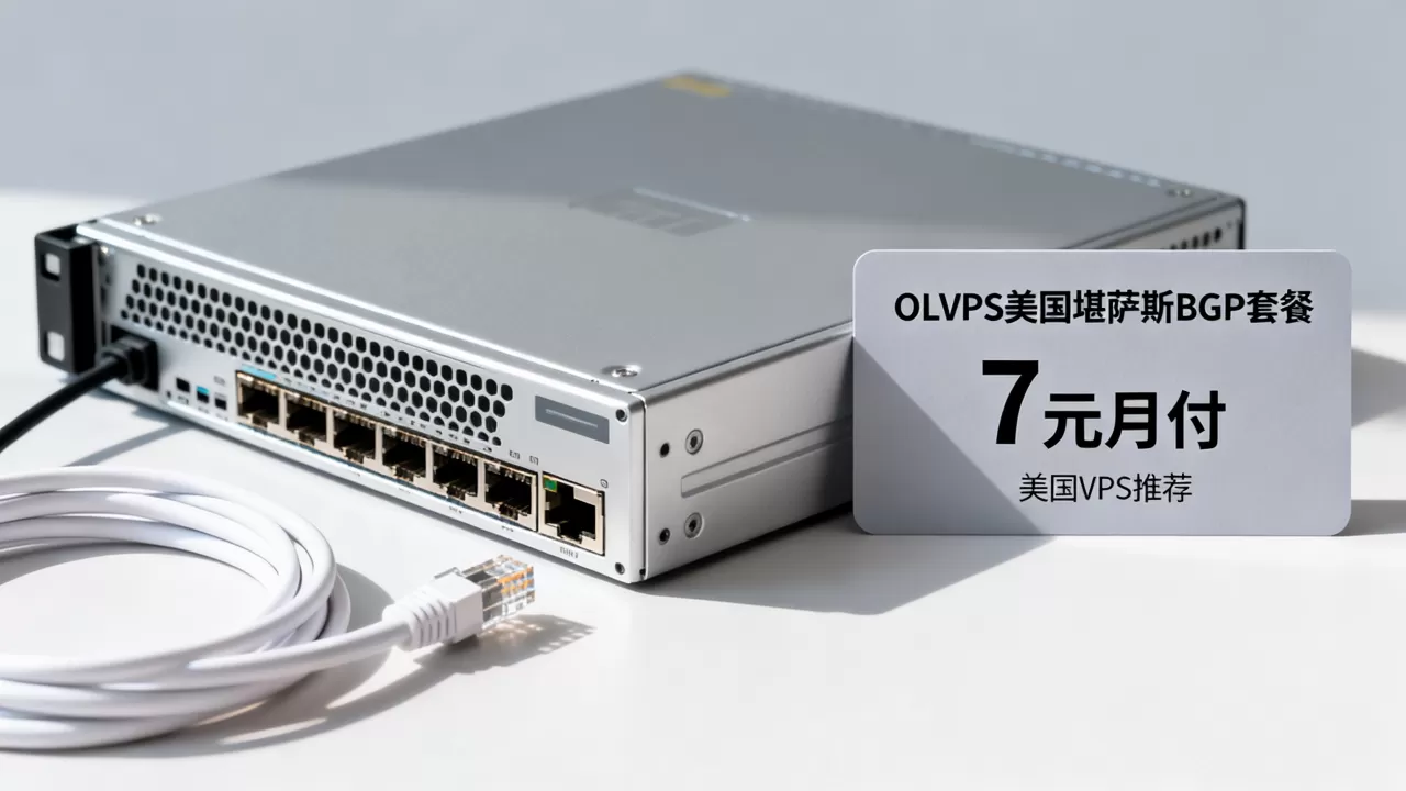 OLVPS美国堪萨斯BGP套餐7元月付值得入手吗？美国VPS推荐