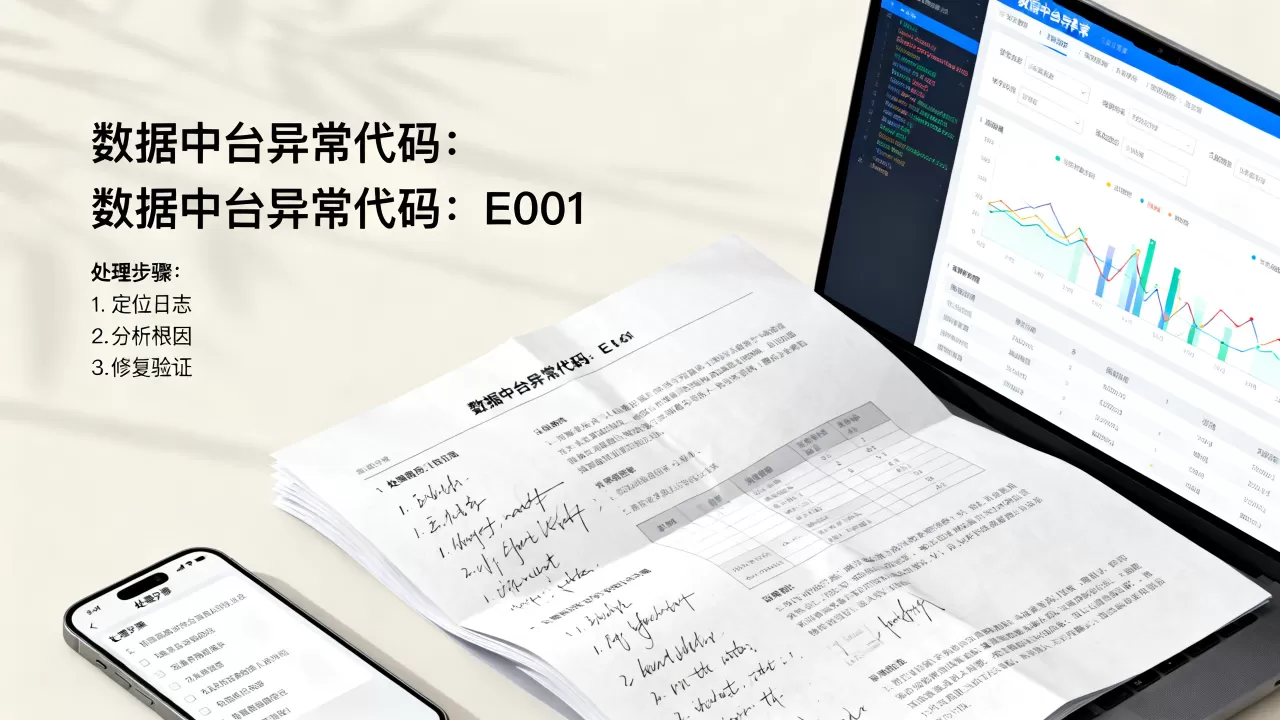 公司数据中台异常文档如何解读?数据中台异常处理方案 公司数据中台异常文档如何解读?数据中台异常处理方案