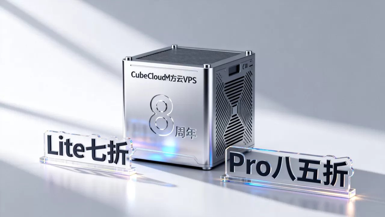 CubeCloud魔方云8周年Lite七折Pro八五折是真的吗?香港CN2 GIA VPS怎么选 CubeCloud魔方云8周年Lite七折Pro八五折是真的吗?香港CN2 GIA VPS怎么选