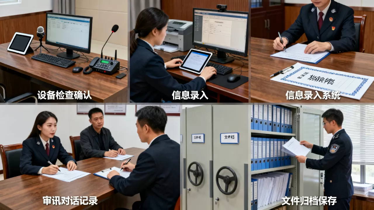 公安智能办公审讯流程是怎样的?审讯流程规范有哪些 公安智能办公审讯流程是怎样的?审讯流程规范有哪些