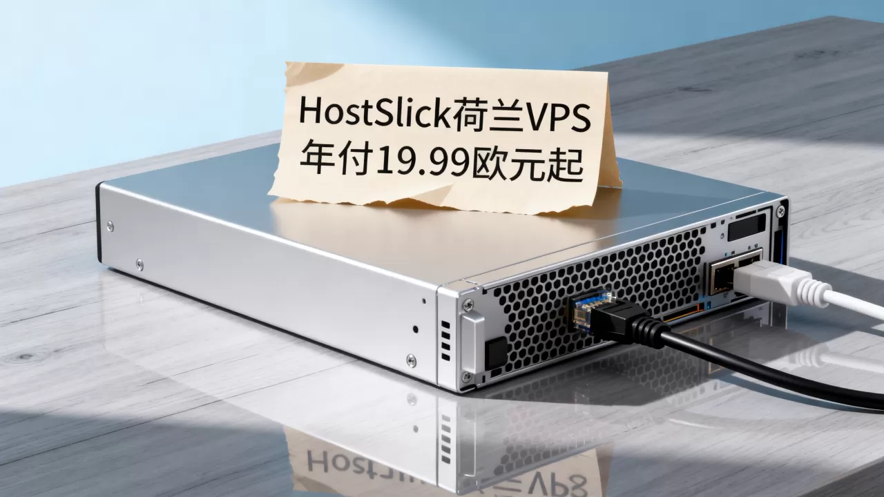 HostSlick荷兰VPS年付19.99欧元起值得购买吗，2026年高性价比VPS推荐
