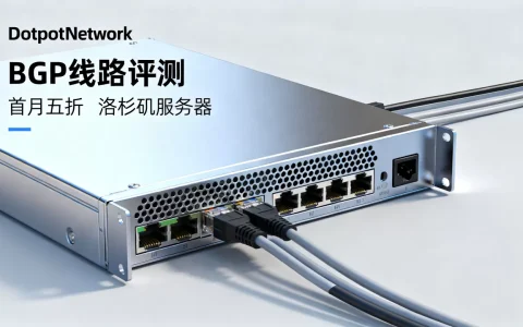 DotdotNetwork洛杉矶服务器首月五折值得买吗？美国服务器BGP线路评测