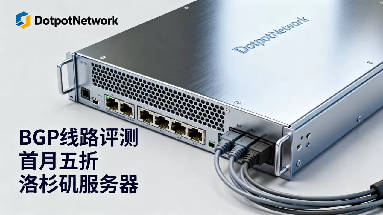 DotdotNetwork洛杉矶服务器首月五折值得买吗？美国服务器BGP线路评测