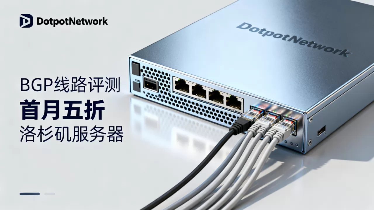DotdotNetwork洛杉矶服务器首月五折值得买吗？美国服务器BGP线路评测