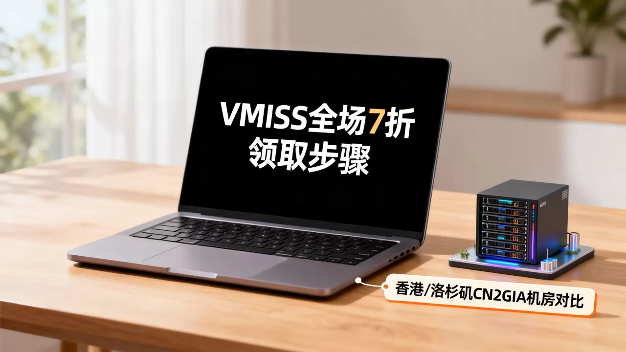 VMISS全场7折怎么领？香港洛杉矶CN2GIA机房选择