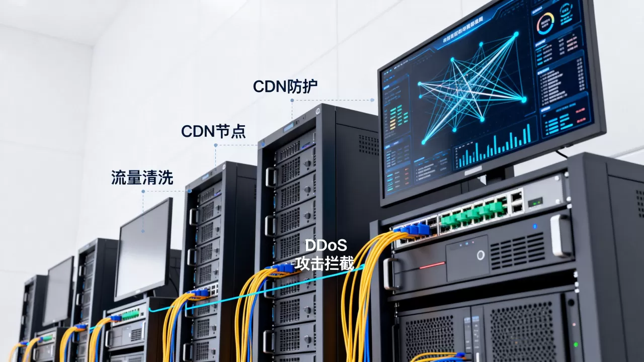 CDN防护原理是什么?cdn怎么防止ddos攻击 CDN防护原理是什么?cdn怎么防止ddos攻击