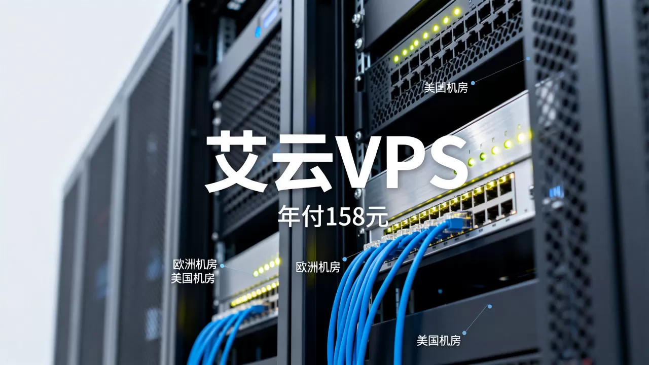 艾云VPS年付低至158元靠谱吗,欧洲美国机房特价服务器推荐 艾云VPS年付低至158元靠谱吗,欧洲美国机房特价服务器推荐