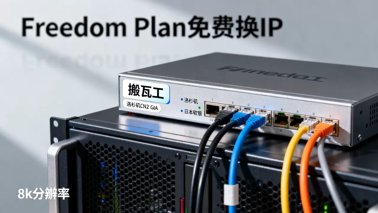 搬瓦工洛杉矶CN2 GIA和日本软银哪个更稳?搬瓦工Freedom Plan免费换IP套餐怎么样 搬瓦工洛杉矶CN2 GIA和日本软银哪个更稳?搬瓦工Freedom Plan免费换IP套餐怎么样