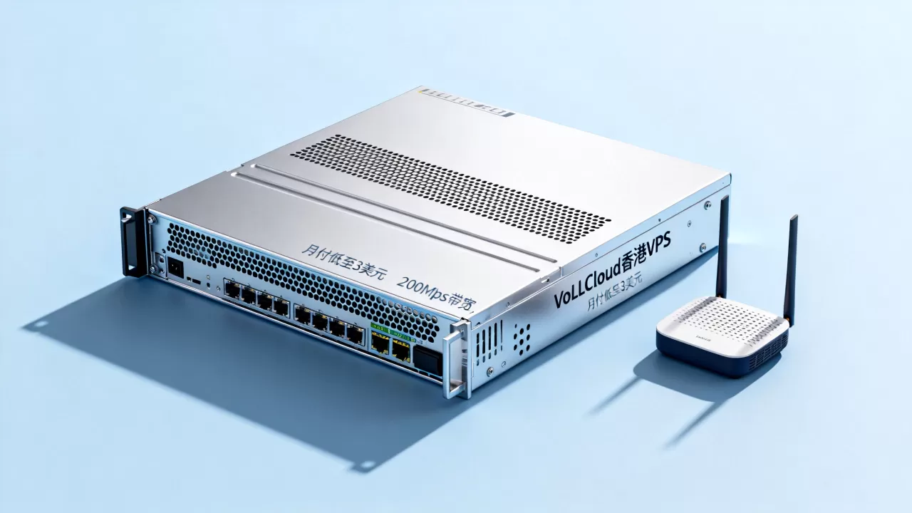 VoLLCloud香港VPS月付低至3美元吗？200Mbps带宽VPS推荐