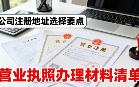 公司注册地址购买哪里靠谱？办理营业执照需要哪些材料