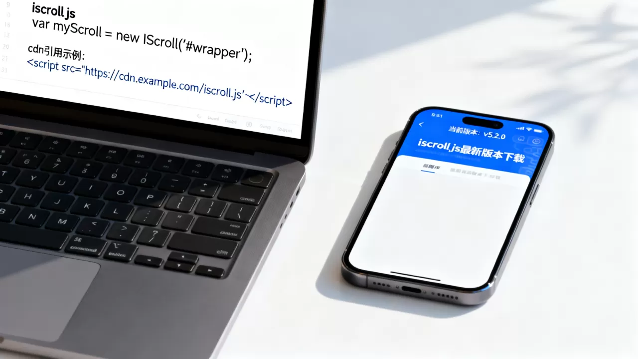 iscroll.js cdn怎么用？iscroll.js最新版本下载