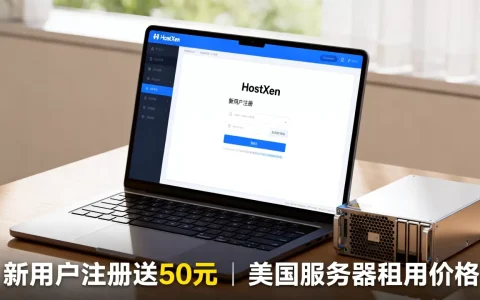 HostXen新用户注册送50元是真的吗？美国服务器租用价格