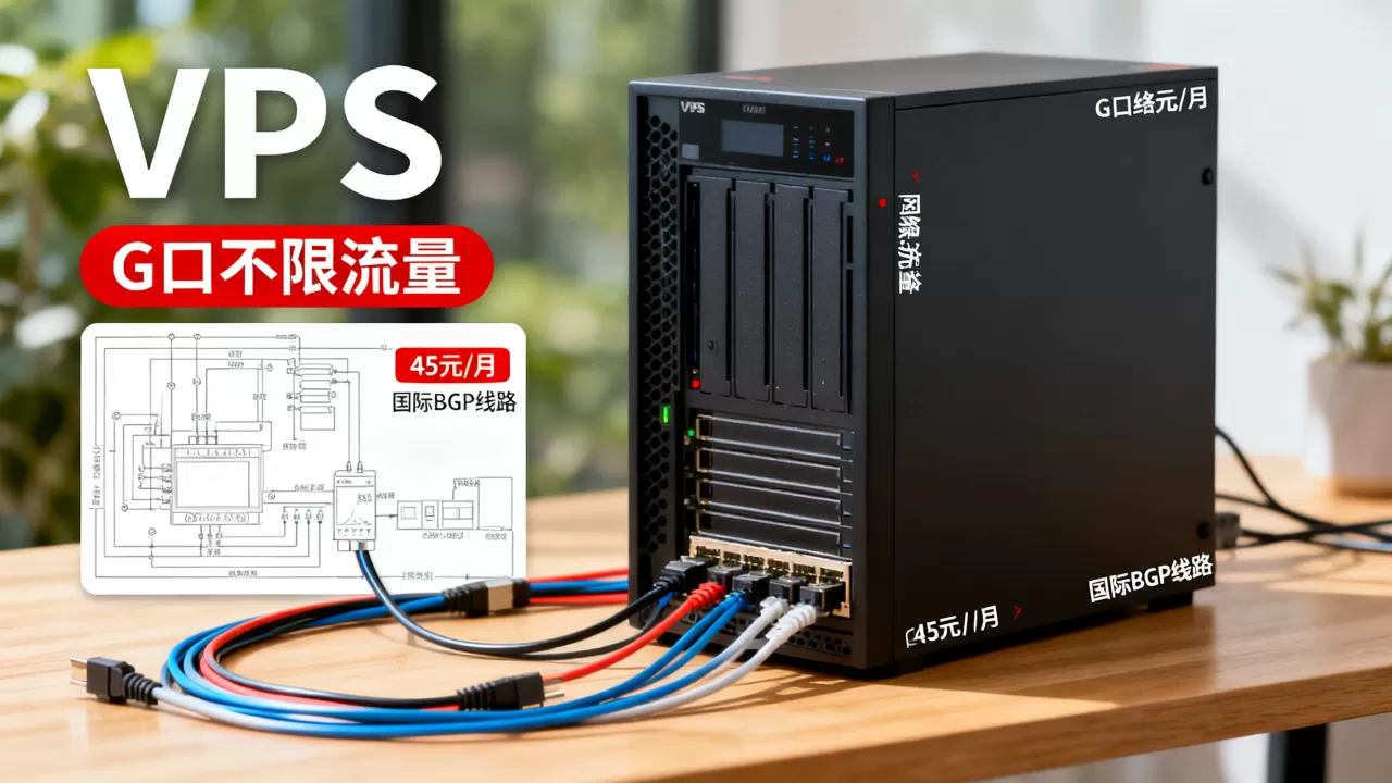 G口不限流量VPS低至45元/月值得买吗?国际BGP线路VPS推荐 G口不限流量VPS低至45元/月值得买吗?国际BGP线路VPS推荐