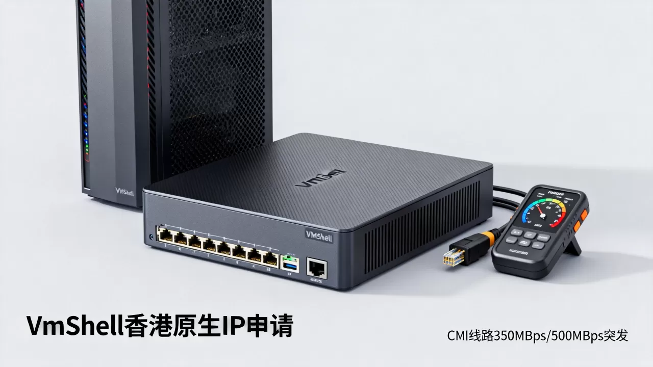 VmShell香港原生IP如何申请?CMI线路350MBps/500MBps突发 VmShell香港原生IP如何申请?CMI线路350MBps/500MBps突发