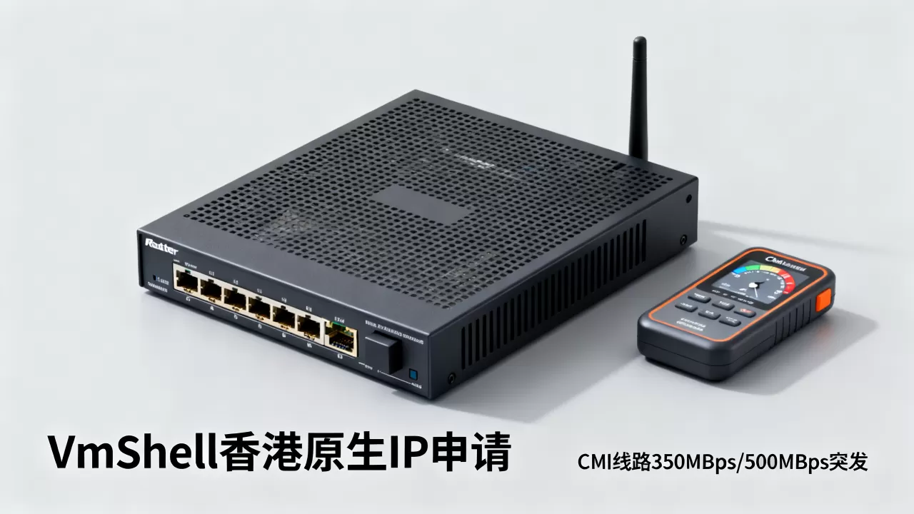 VmShell香港原生IP如何申请?CMI线路350MBps/500MBps突发 VmShell香港原生IP如何申请?CMI线路350MBps/500MBps突发