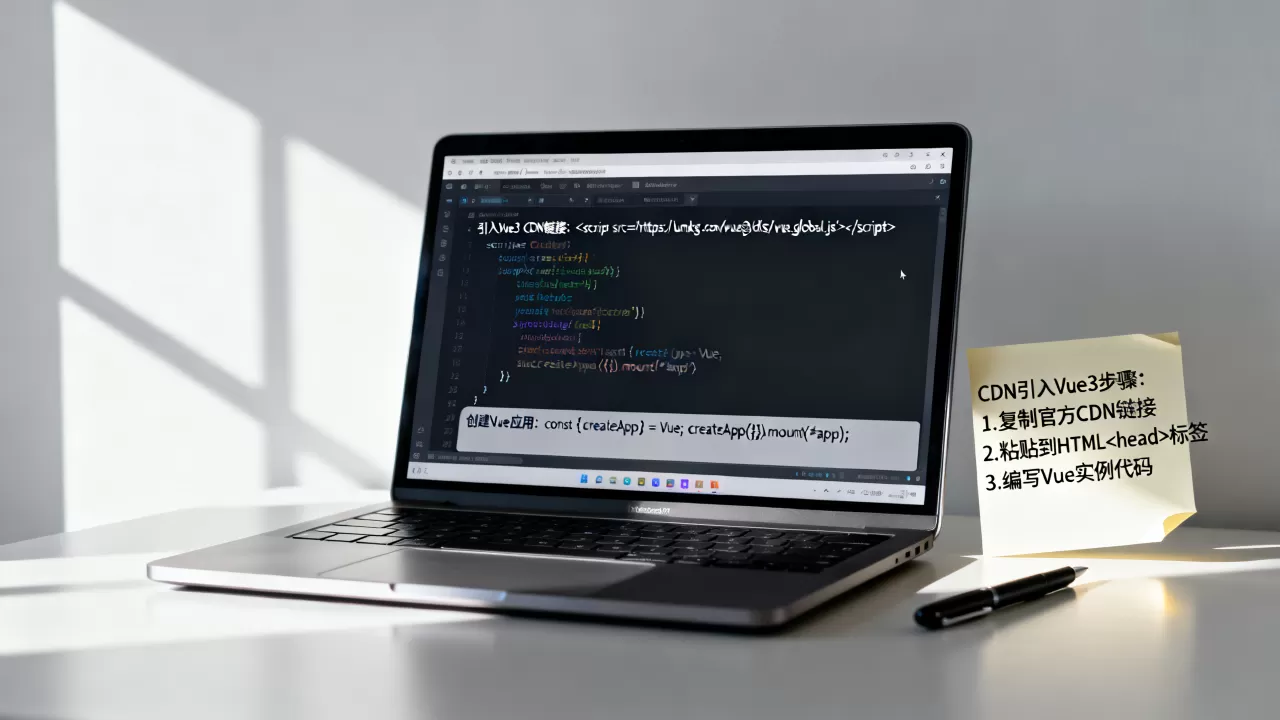 如何通过cdn引入vue?vue3使用cdn引入方法 如何通过cdn引入vue?vue3使用cdn引入方法