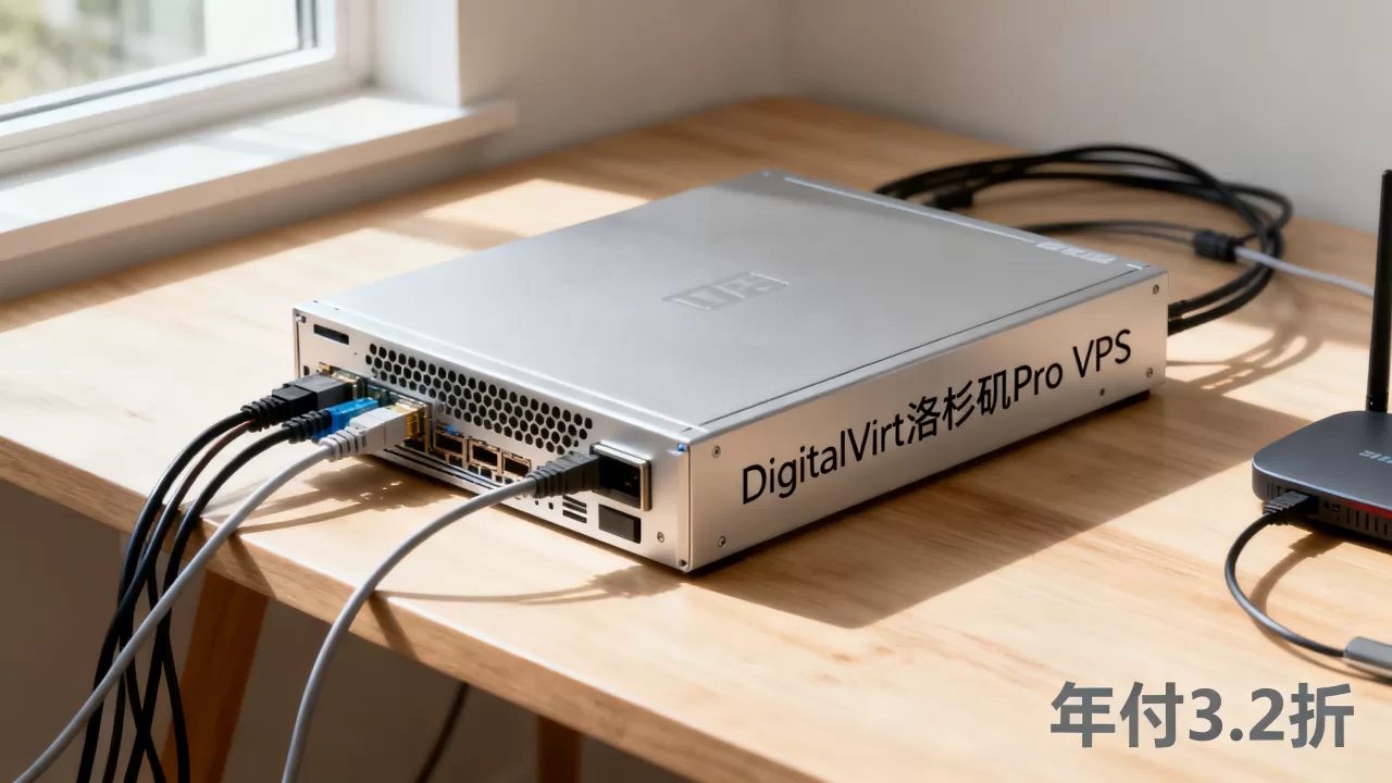 DigitalVirt洛杉矶Pro VPS年付3.2折值得买吗，美国VPS推荐便宜稳定