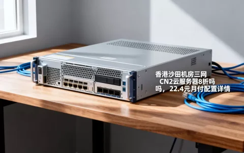 香港沙田机房三网CN2云服务器8折吗，22.4元月付配置详情
