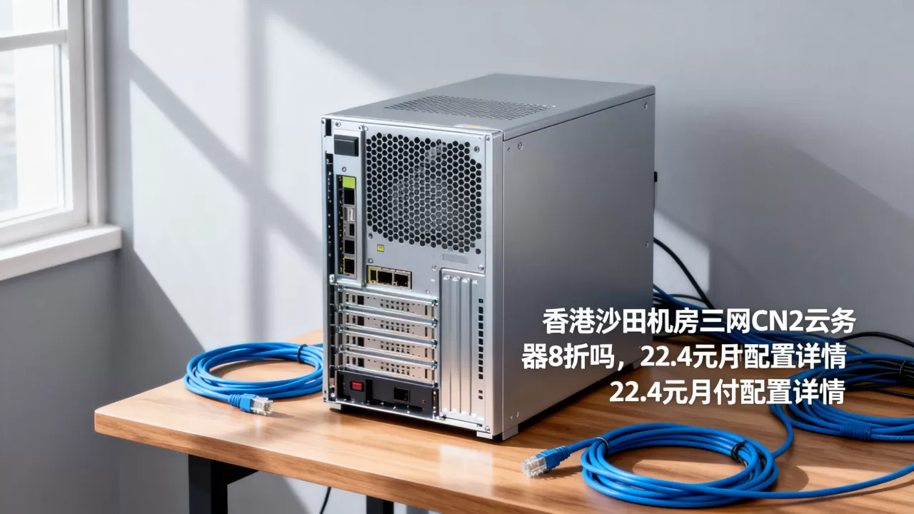 香港沙田机房三网CN2云服务器8折吗，22.4元月付配置详情