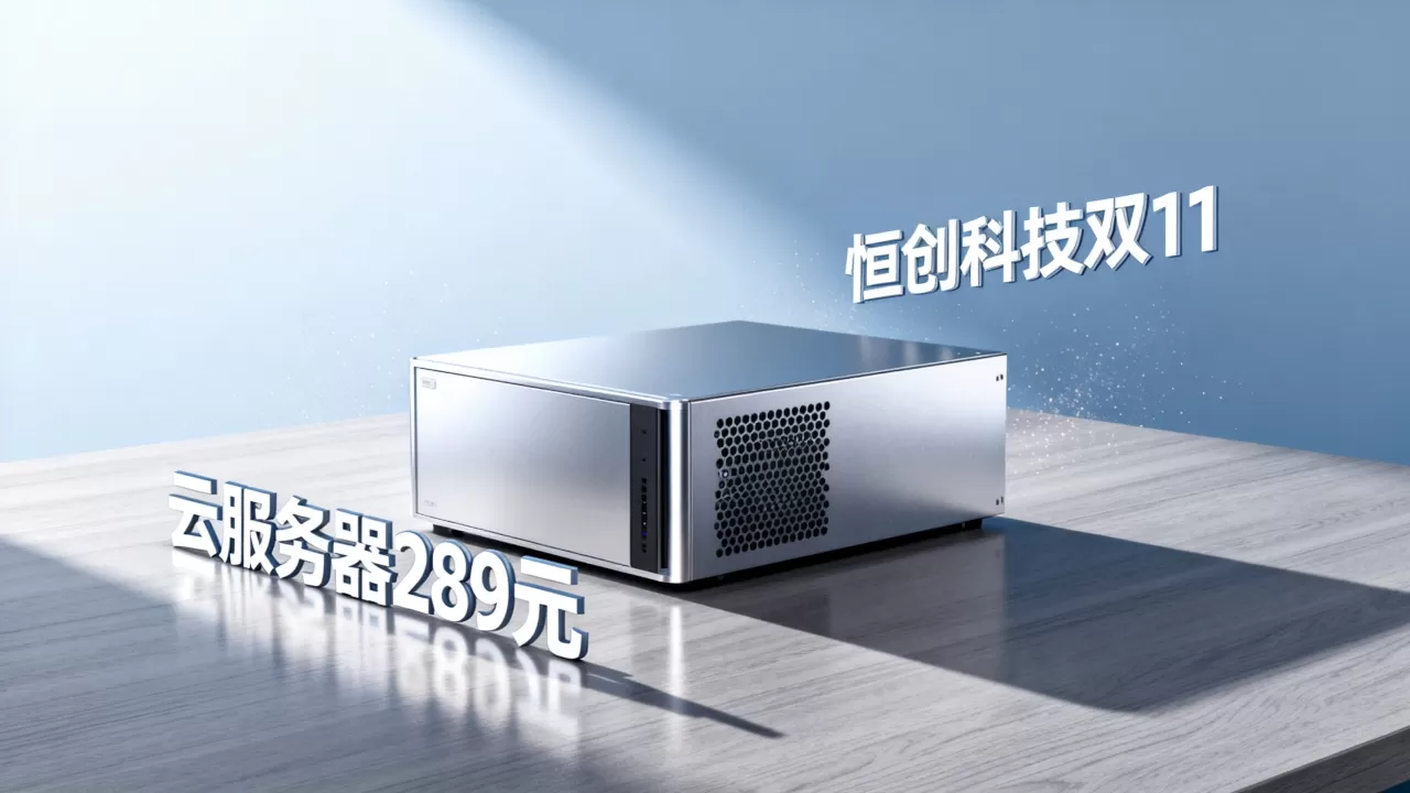 恒创科技双11云服务器真的只要289元吗？恒创科技双11活动攻略