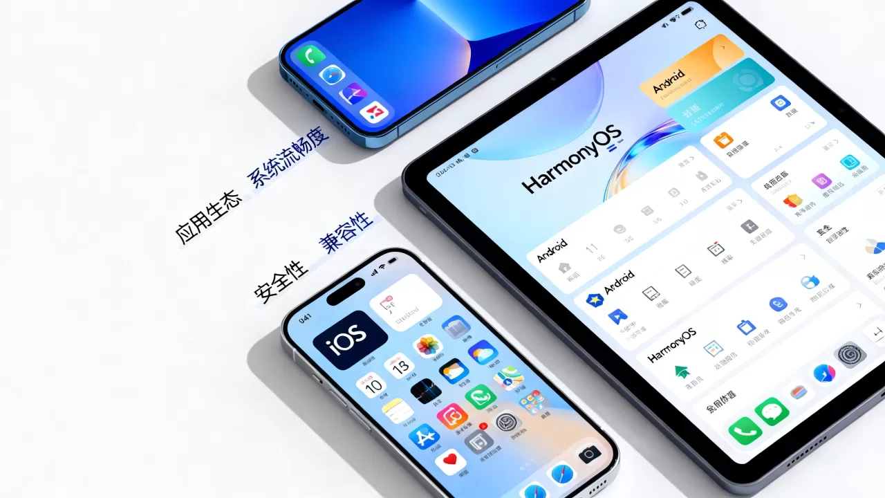公司移动操作系统怎么选？主流移动操作系统对比