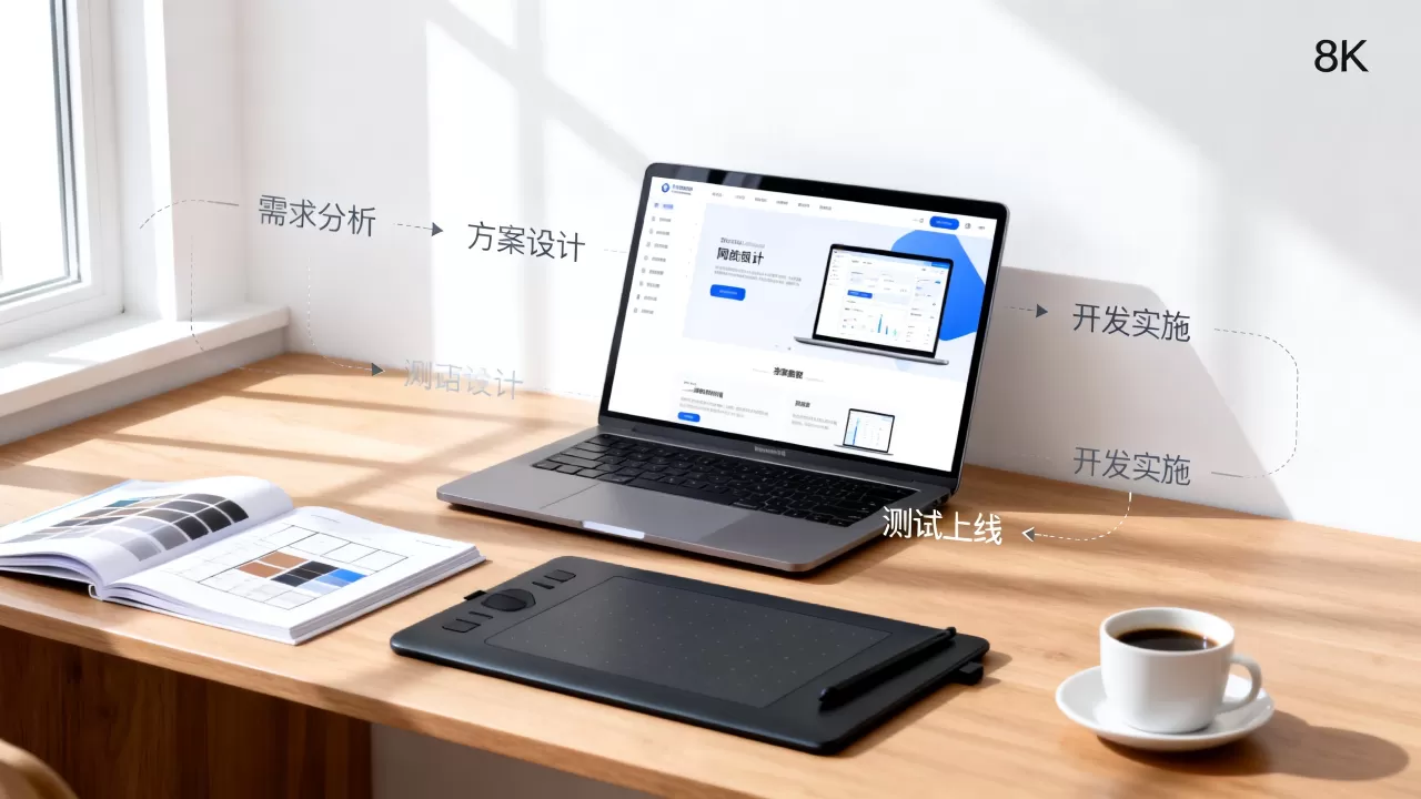 公司网站设计服务怎么收费？企业建站费用及流程详解