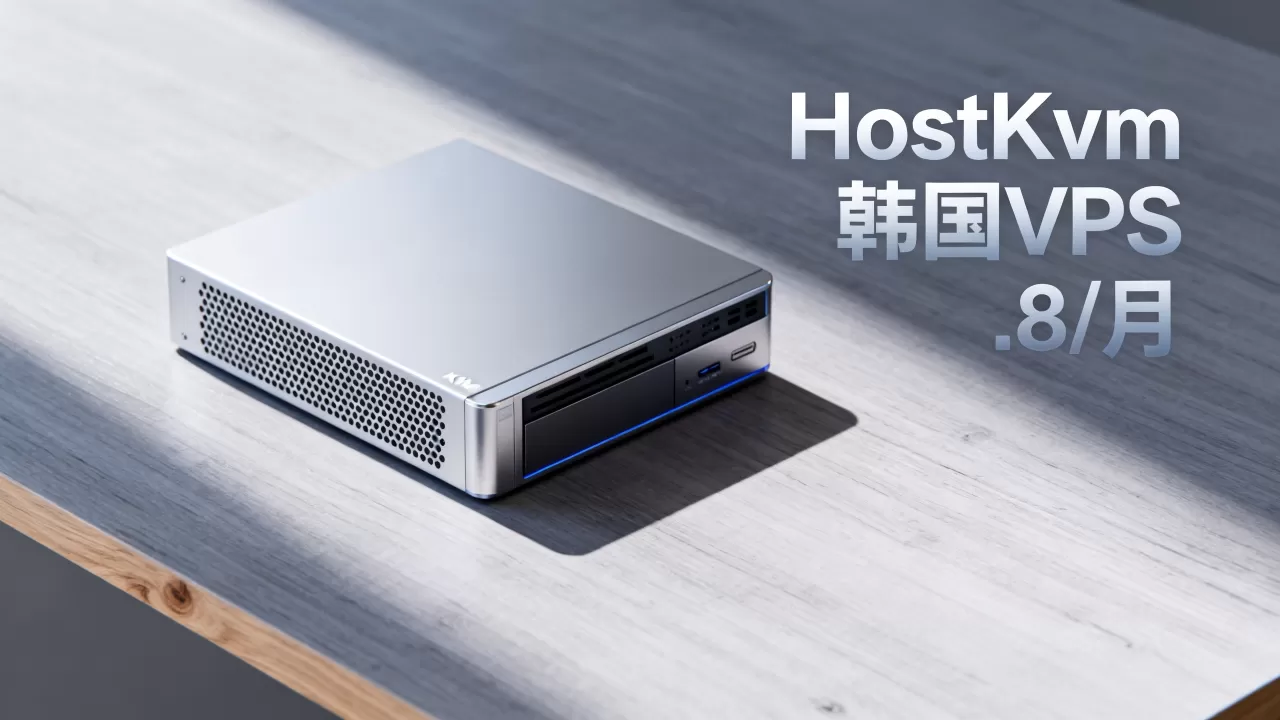 HostKvm韩国VPS多少钱?.8/月KVM主机推荐 HostKvm韩国VPS多少钱?.8/月KVM主机推荐