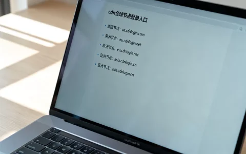 cdn全球节点登录入口在哪？cdn全球节点登录地址