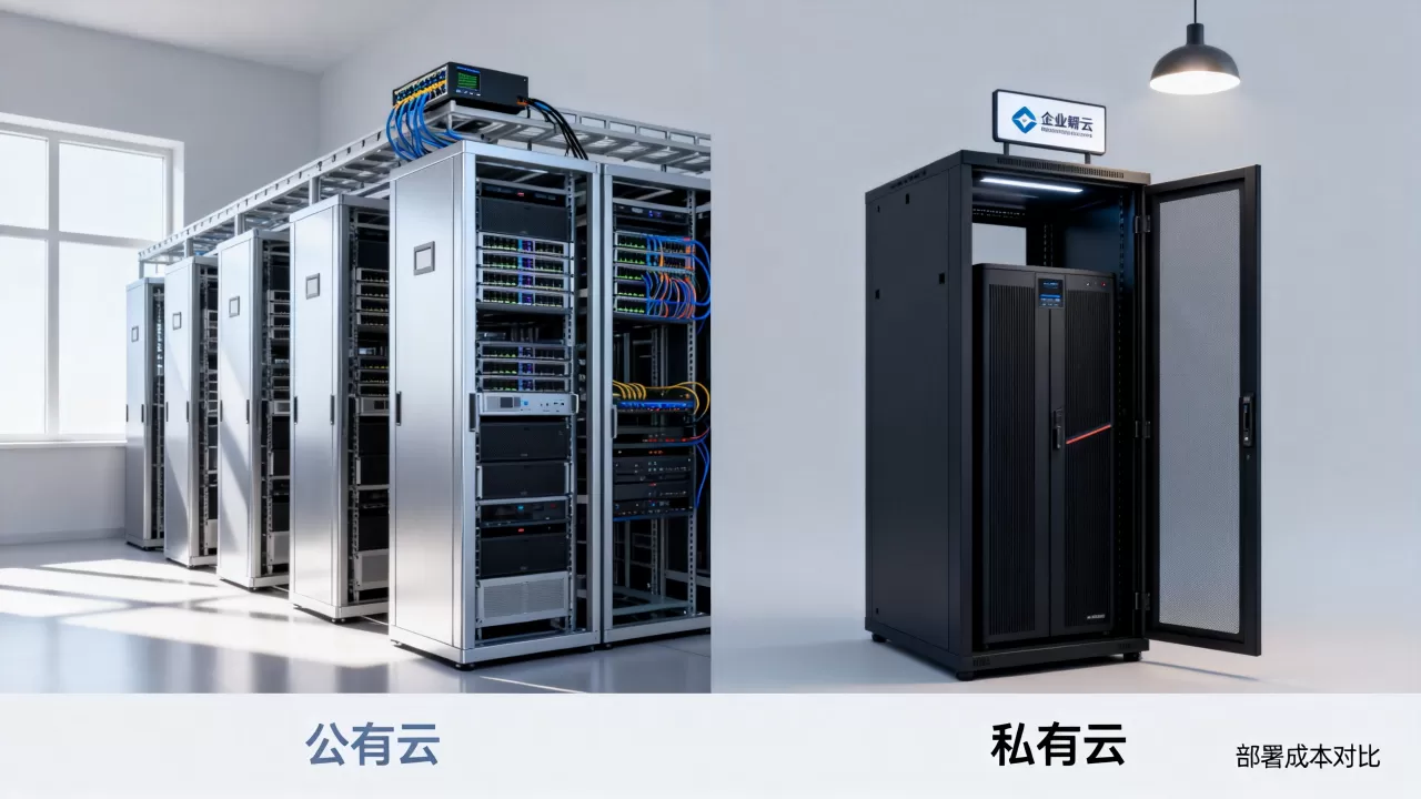 公有云和私有云到底有啥区别？私有云部署成本高吗
