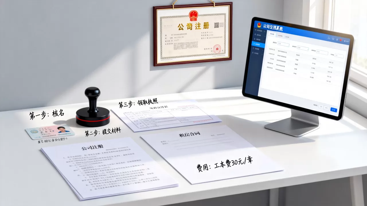 公司注册怎么办理？注册公司的流程和费用是多少