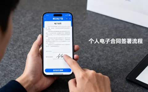 腾讯电子签签约安全吗？个人电子合同怎么签