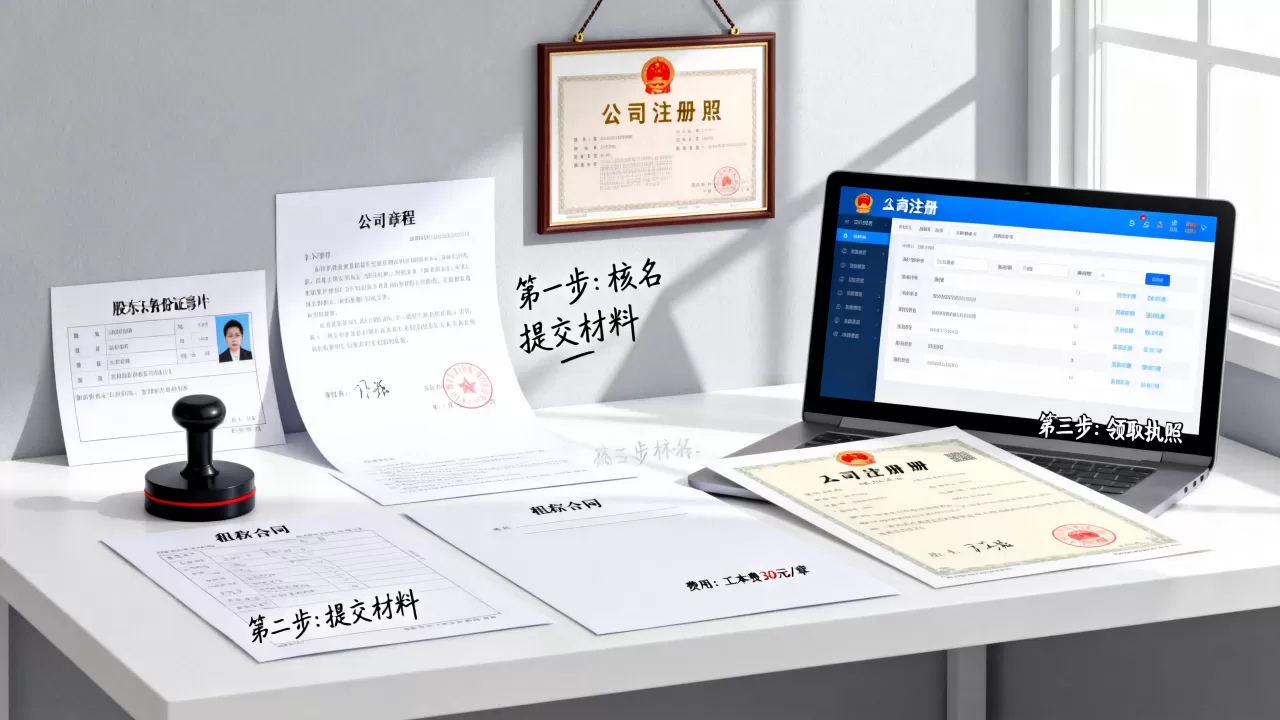 公司注册怎么办理？注册公司的流程和费用是多少