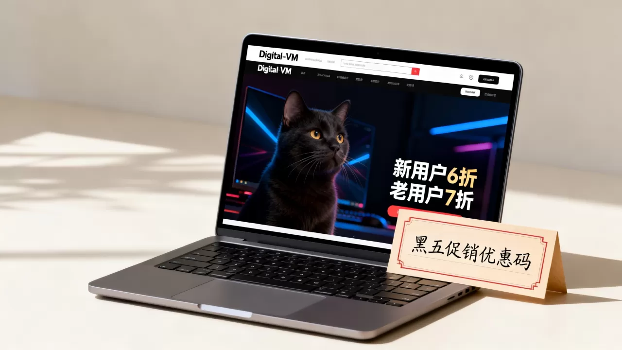 Digital-VM黑五新用户6折老用户7折是真的吗?Digital-VM黑五促销优惠码 Digital-VM黑五新用户6折老用户7折是真的吗?Digital-VM黑五促销优惠码