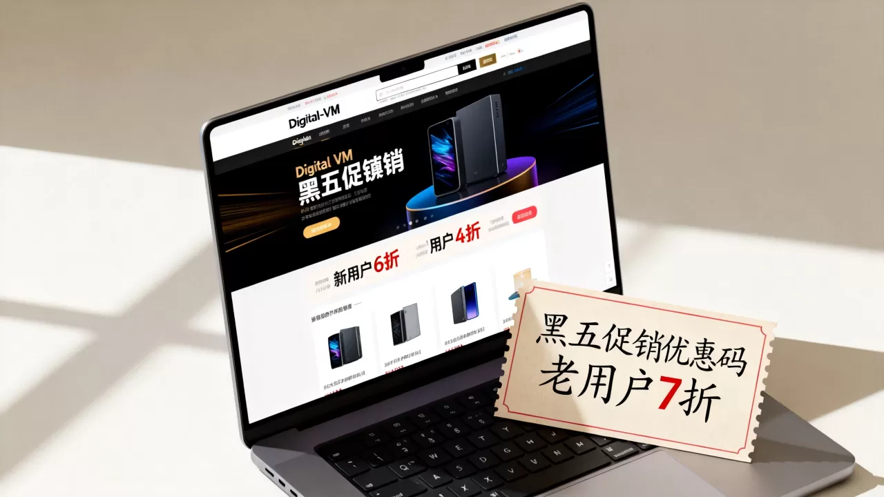 Digital-VM黑五新用户6折老用户7折是真的吗?Digital-VM黑五促销优惠码 Digital-VM黑五新用户6折老用户7折是真的吗?Digital-VM黑五促销优惠码