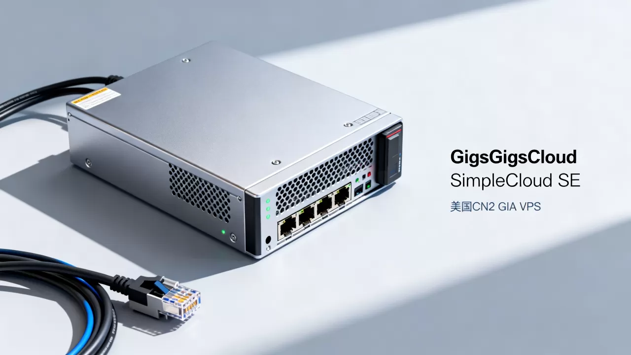 GigsGigsCloud SimpleCloud SE值得入手吗，美国CN2 GIA VPS推荐