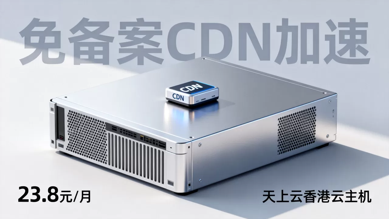 天上云香港云主机23.8元/月值得买吗，香港云主机免备案CDN加速