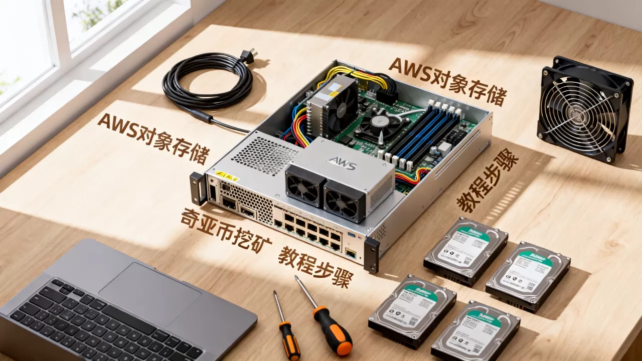 不用买硬盘怎么挖奇亚币？AWS对象存储挖矿教程