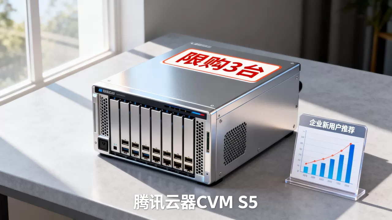 腾讯云服务器CVM升级S5限购3台是真的吗？企业新用户买哪款划算