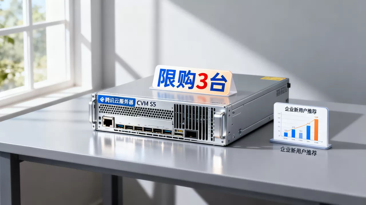腾讯云服务器CVM升级S5限购3台是真的吗？企业新用户买哪款划算