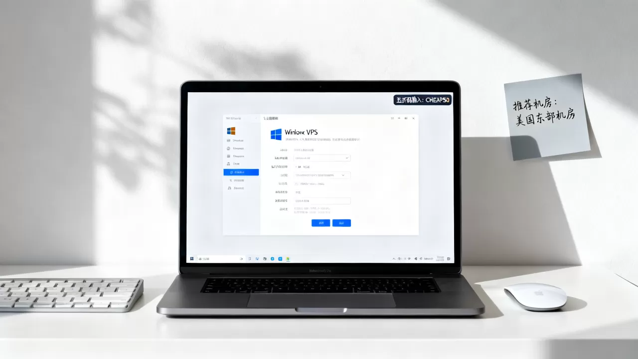 CheapWindowsVPS五折码怎么用？Windows VPS推荐哪个机房