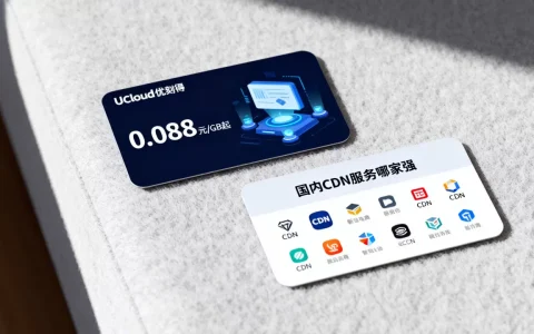 UCloud优刻得CDN流量包0.088元/GB起值得买吗？国内CDN服务哪家强